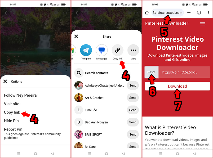 How to use pinterest downloader 2